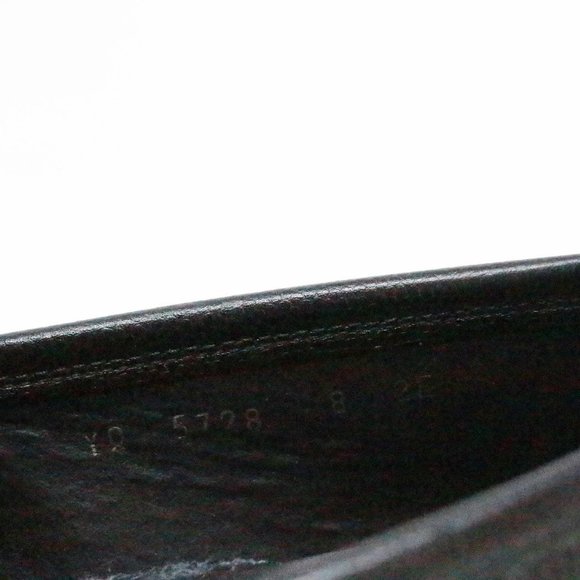 SALVATORE FERRAGAMO #40275 Black Parigi Bit Driver Loafers (US 8 EU 38) main image 5